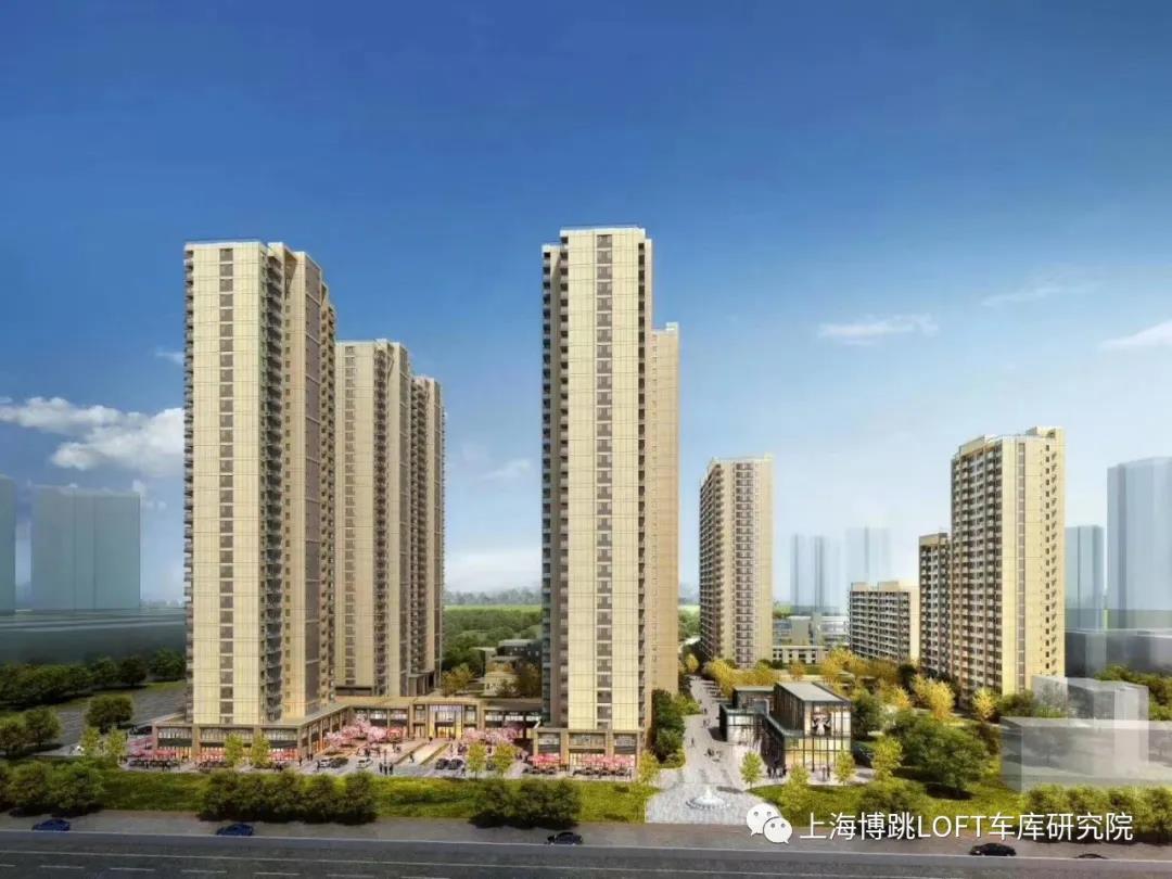 商丘采用了LOFT车库武汉当代集团春风十里项目现已结构封顶！